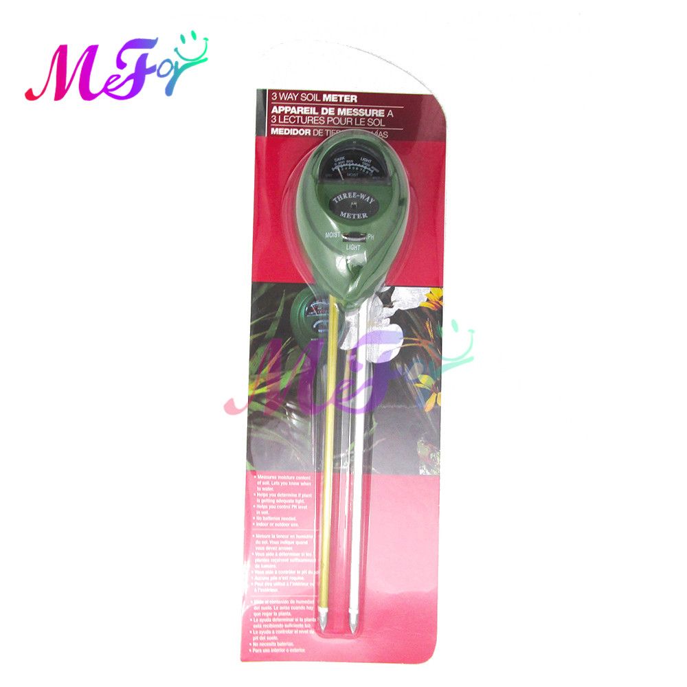 1 Detector In Soil Monitor Meter Sunlight 3 PH Garden Soil