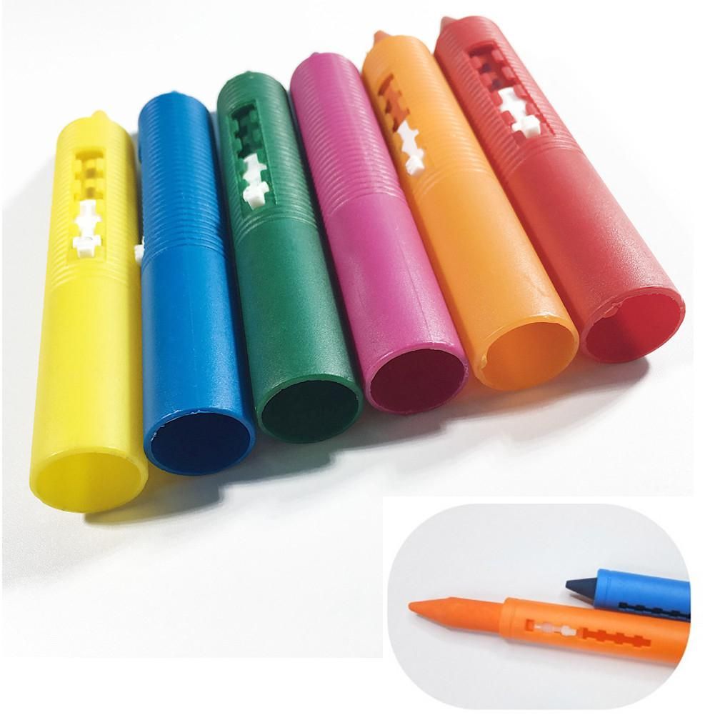 6pcs/set Baby Bathroom Crayons Washed Color Creative Pen
