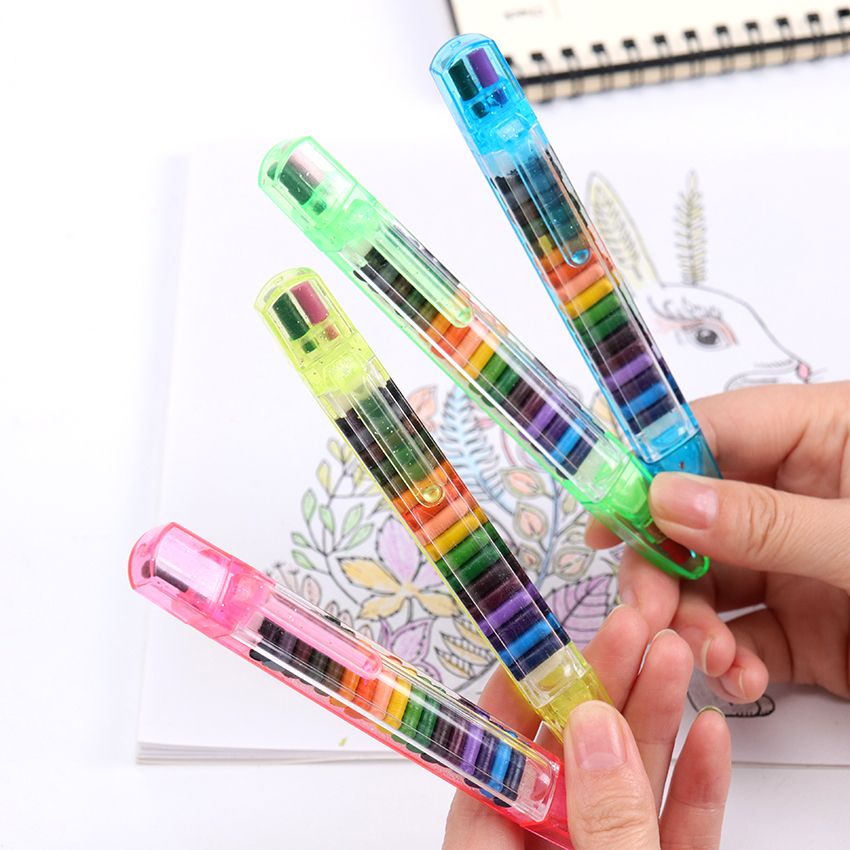 20 Colors/1pc Cute Kawaii Crayons Oil Pastel Creative Pen