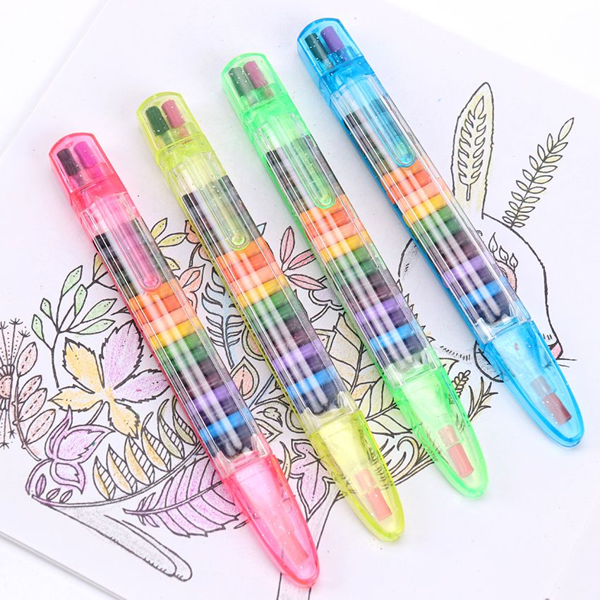 20 Colors/1pc Cute Kawaii Crayons Oil Pastel Creative Pen