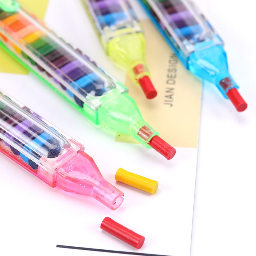 20 Colors/1pc Cute Kawaii Crayons Oil Pastel Creative Pen