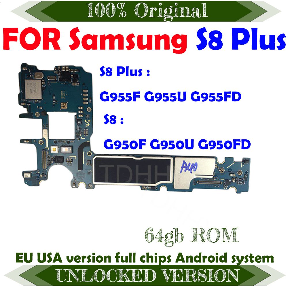 MainBoard For 64GB Logic Boards For Samsung Galaxy S8 Plus
