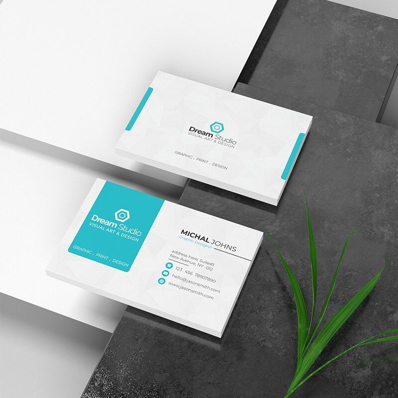 FreePrinting 200pc Lot Paper Business Card 300gsm Paper