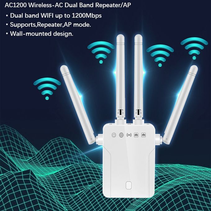 Dual Band 24  5GHz Wifi Repeater  Router Wireless Extender Signal