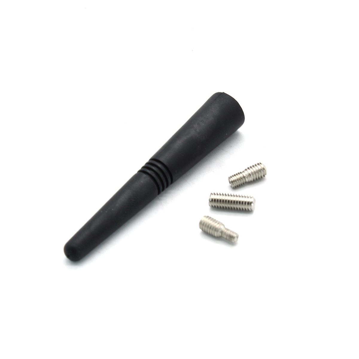 Car 9cm Rubber Roof Short Rod Antenna Thread Adapter For M4