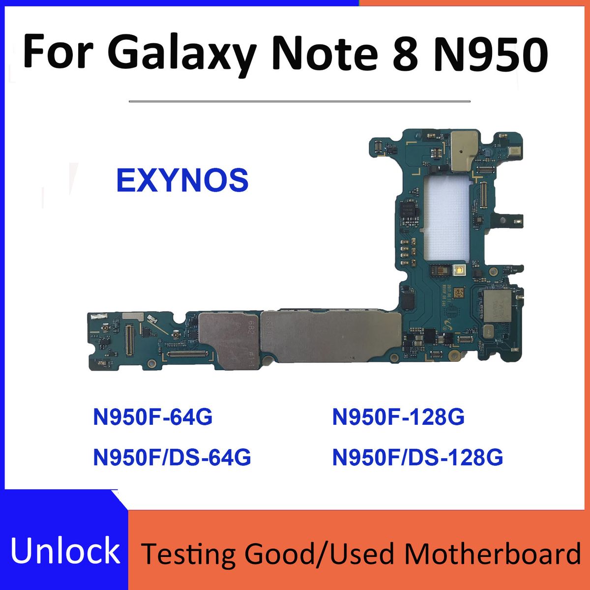 For For Samsung Galaxy Note 8 N950F N950F/DS 64GB 128GB