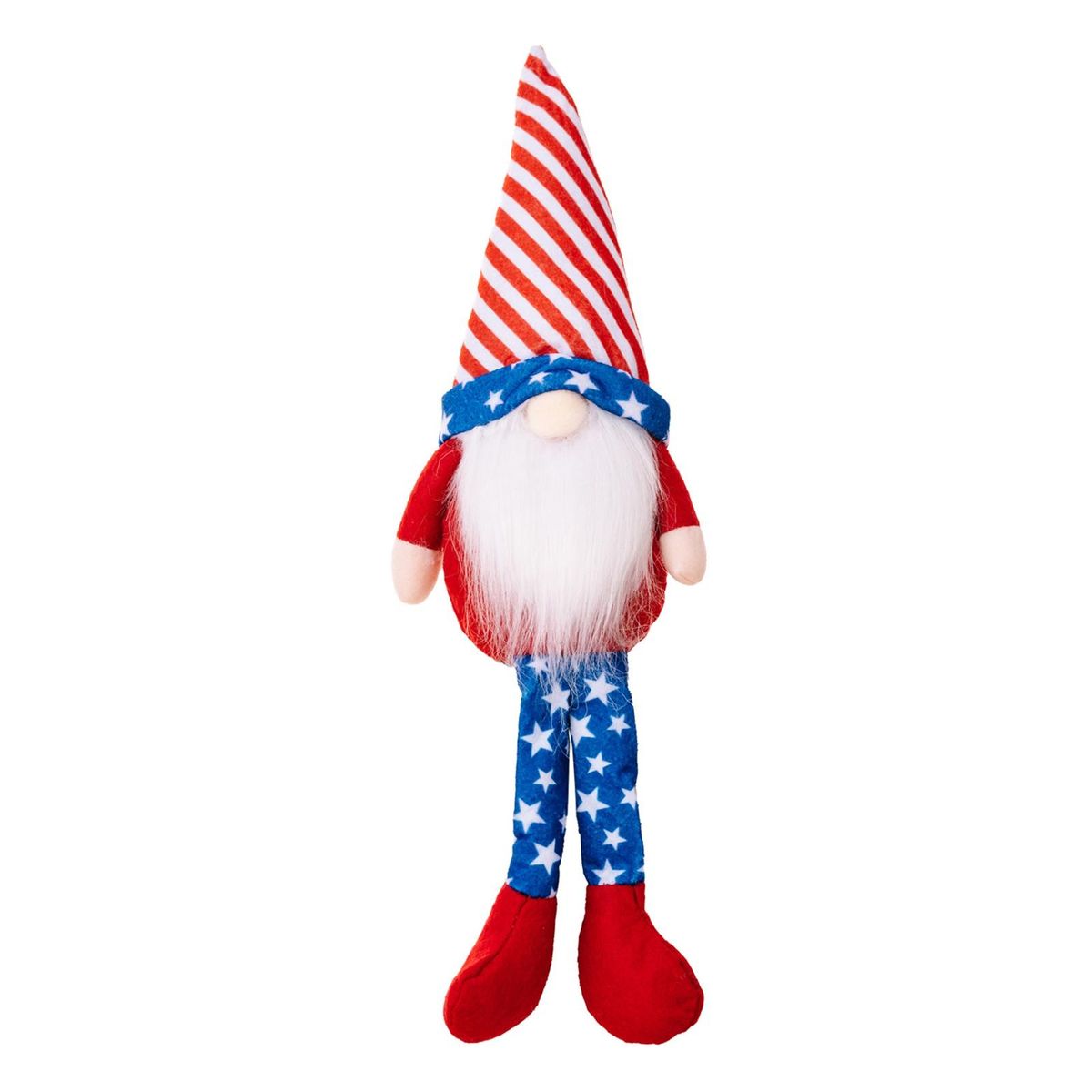 Gnome Doll 4th of July Patriotic Faceless Gnome Doll Red