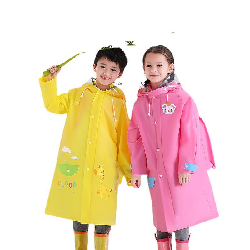 EVA Children's Raincoat Non Disposable Raincoat With