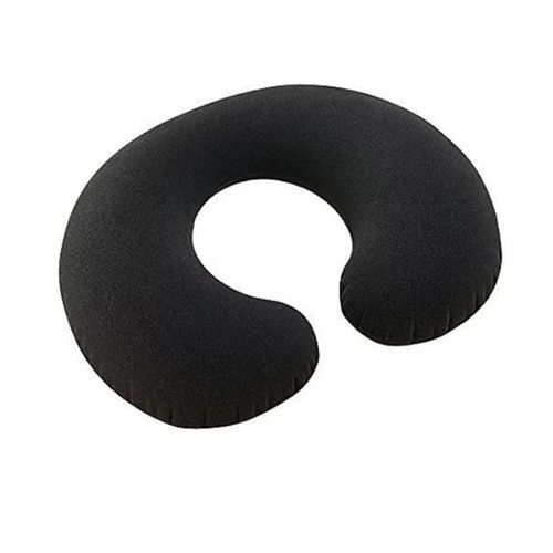 Inflatable Travel Pillow Head Rest Cushion With Pump