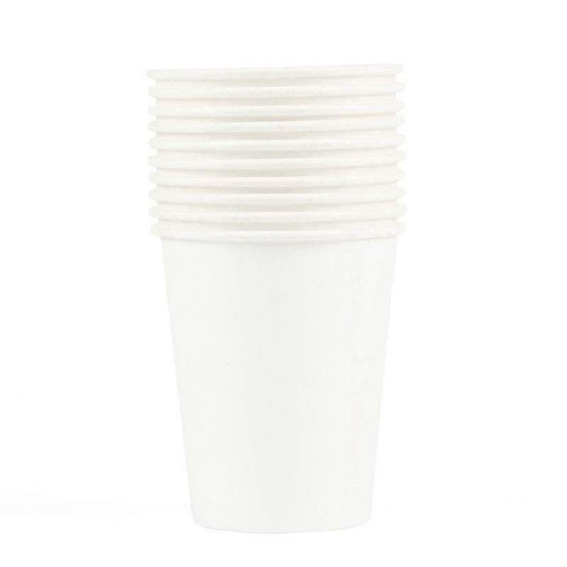 200Pcs Pure Colour Party Disposable Paper Cups Juice Cup