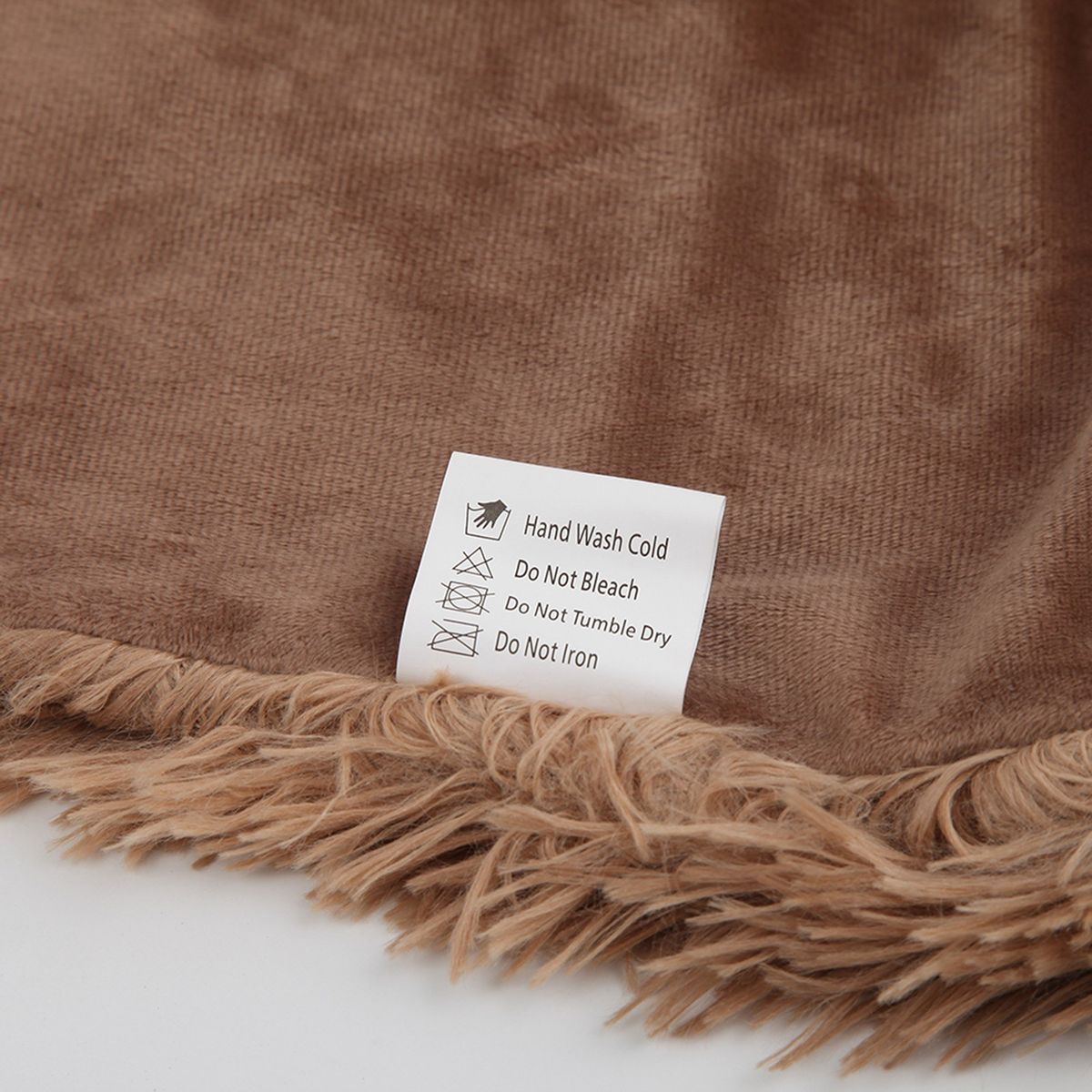 Long Fur Throw Blanket Super Soft Long Shaggy Faux Fur