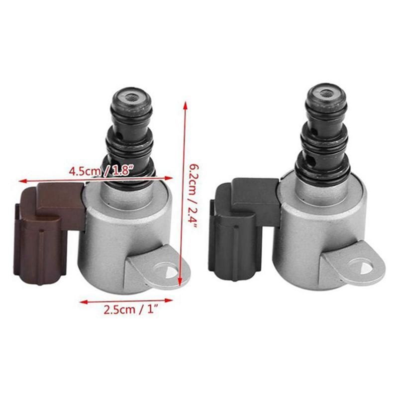 Automatic Transmission Shift Control Lock Up Solenoid for Honda Accord Acura 28400-P6H-003 28500-P6H-013(Brown)