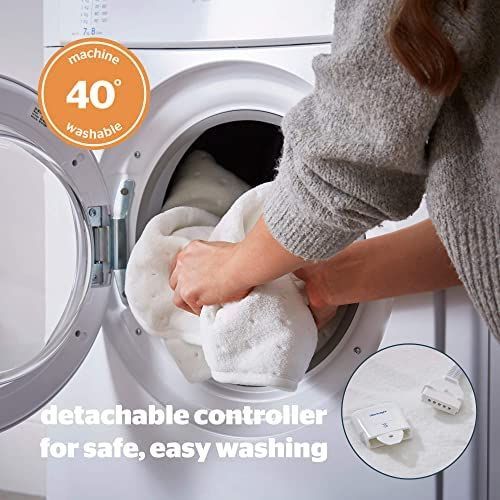 King Size Comfort Control Electric Blanket 137cmx165cm