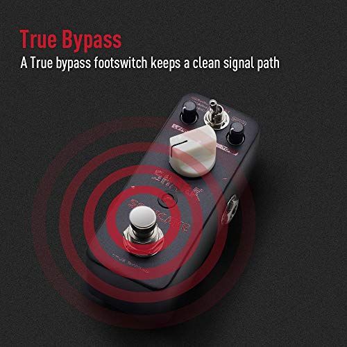 SONICAKE Distortion Pedal Distortion Guitar Pedal 3 Modes No