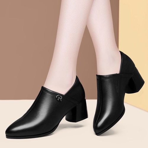 Luxury Men Pointed Business Shoes British Leather Shoes Wedding Dress Shoes