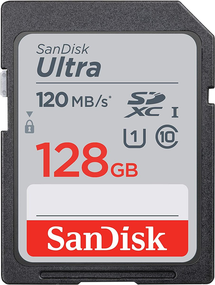 128GB Ultra SDXC UHS-I 100Mb/s Speed Memory Card For Camera