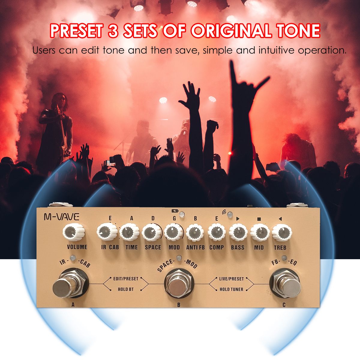 Cube Ac Portable Multifunctional Acoustic Guitar