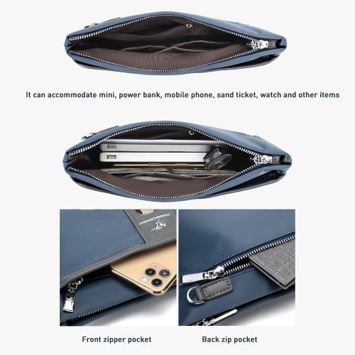 Korean Fashion Food Bag Men's Envelope Bag Large Capacity Cloth Bread Bag