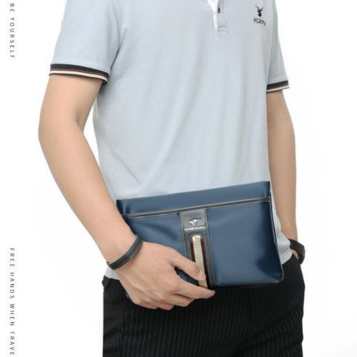 Korean Fashion Food Bag Men's Envelope Bag Large Capacity Cloth Bread Bag