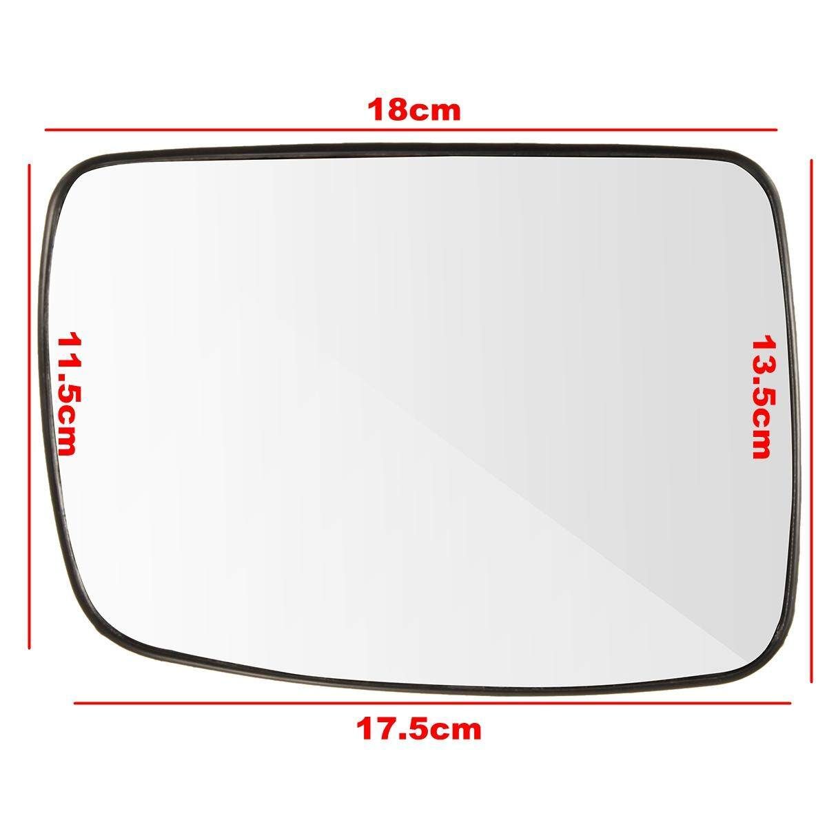 Pair Door Wing Mirror Glasses L+R Side For Land Rover Discovery LR2 LR3 LR017067