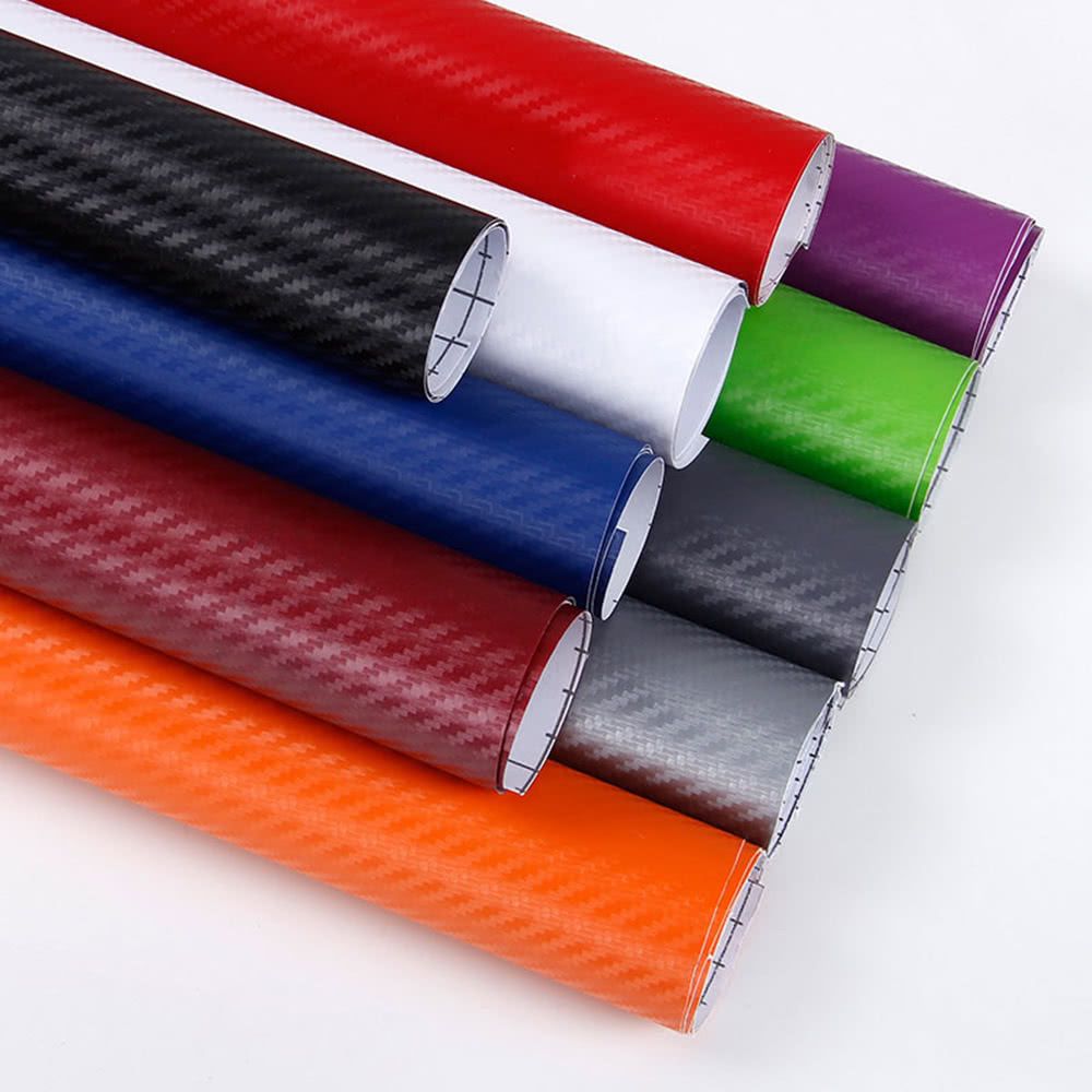 30 *127cm 3D Car Styling Carbon Fiber Stickers Vehicle Wrap