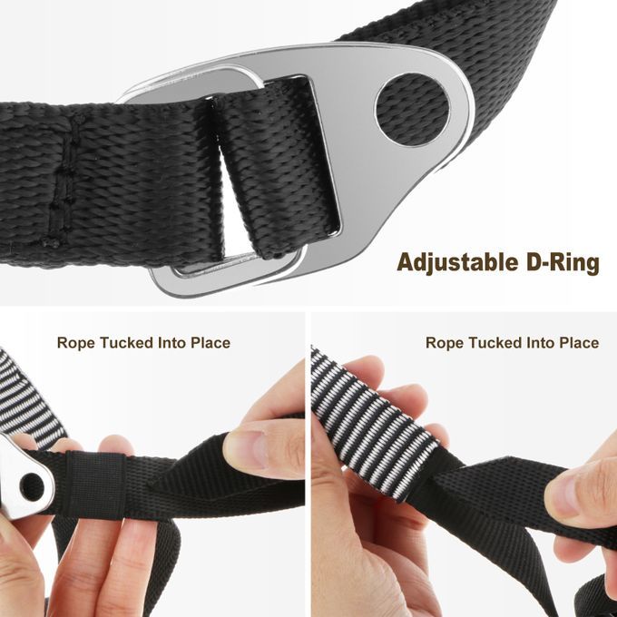 Fall Arrest Left  Right Foot Ascender For 813mm Rope Rock Climbing