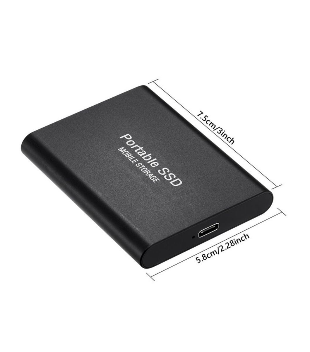 Portable 1TB Hard Drive Storage - SSD External Hard Drive