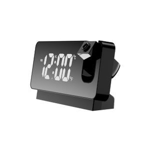 Digital Alarm Clock Table Watch Clocks  Projector