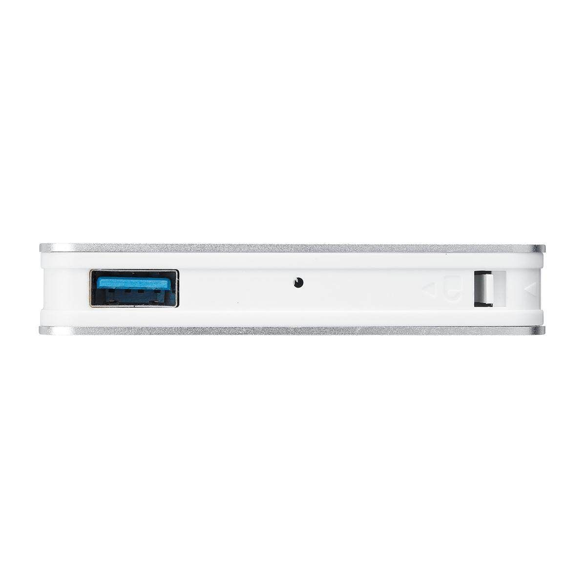 4TB USB 3.0 SATA External 2.5" HD HDD SSD Hard Drive Enclosure Disk Shell Box Silver