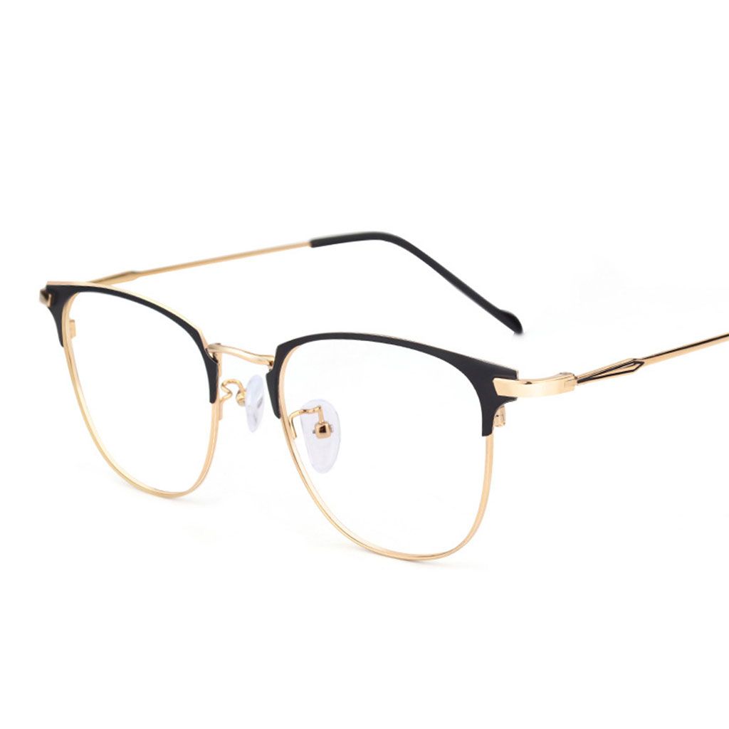 Blue Light Blocking Glasses TV/Phones Glasses Metal Frame For Gold