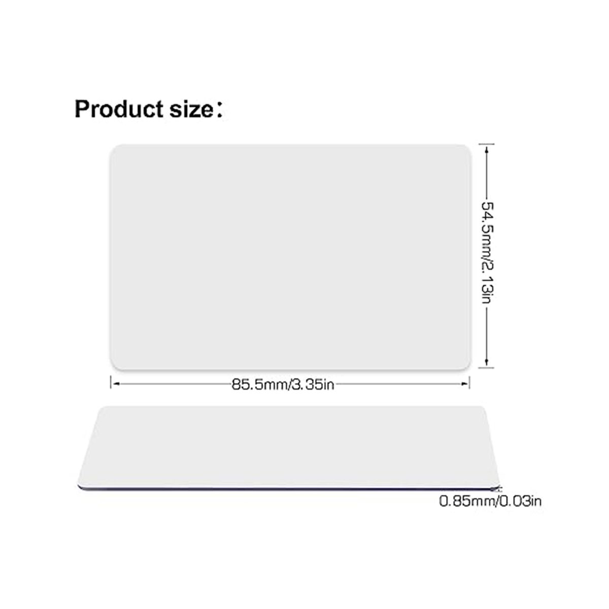100 PCS NTAG215 NFC Cards 215 NFC Cards 215 Tags Rewritable NFC Cards