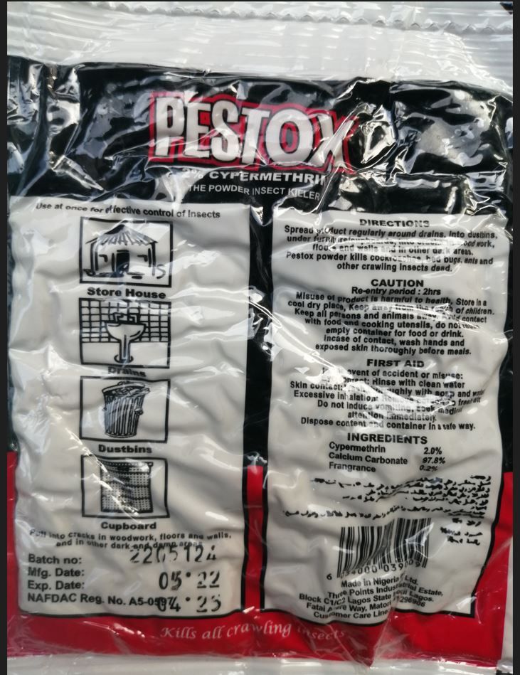 PESTOX Bed Bug,  Cockroach & Insect Killer - 2 Sachet