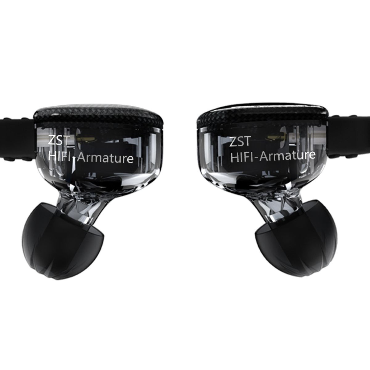 New KZ ZST 3.5mm In Ear Earphones 1DD With 1BA Hybrid Earphone With MIC HIFI Auriculares Running Sport Earphones Monitor Earbuds With Mic BDZ