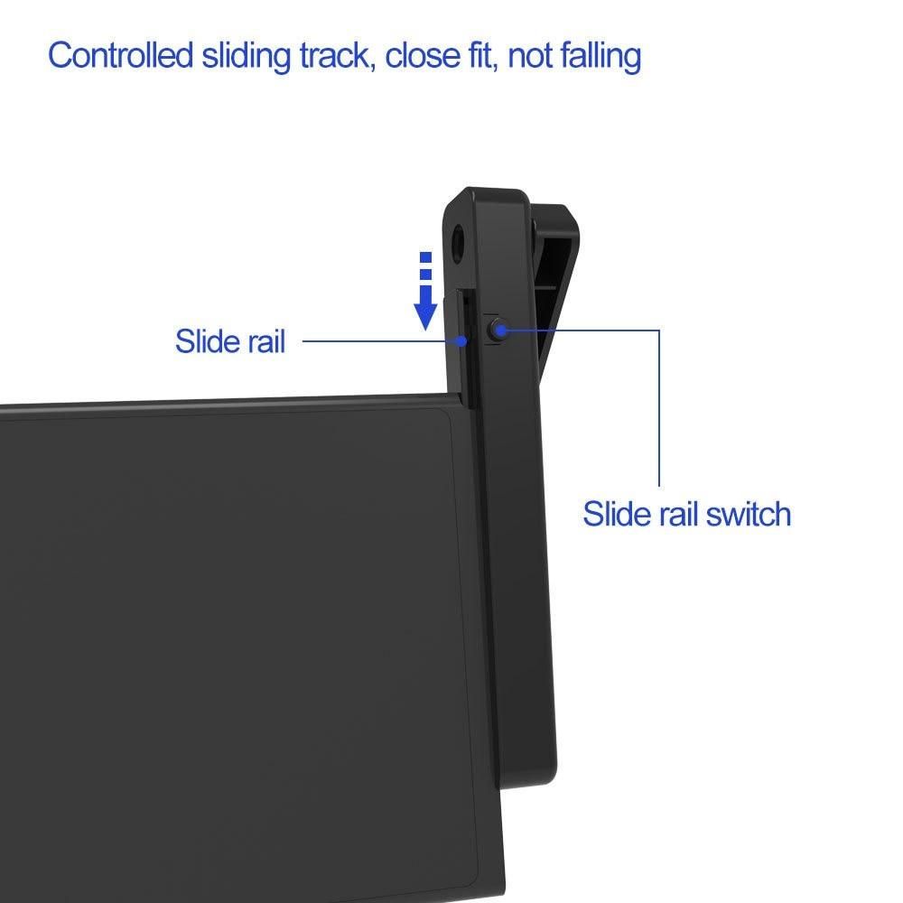 Universal Car Holder Compatible with Nintendo Switch Console in Car Mount Stand Two in One Car Bracket NS Adjustable Desktop Holder
