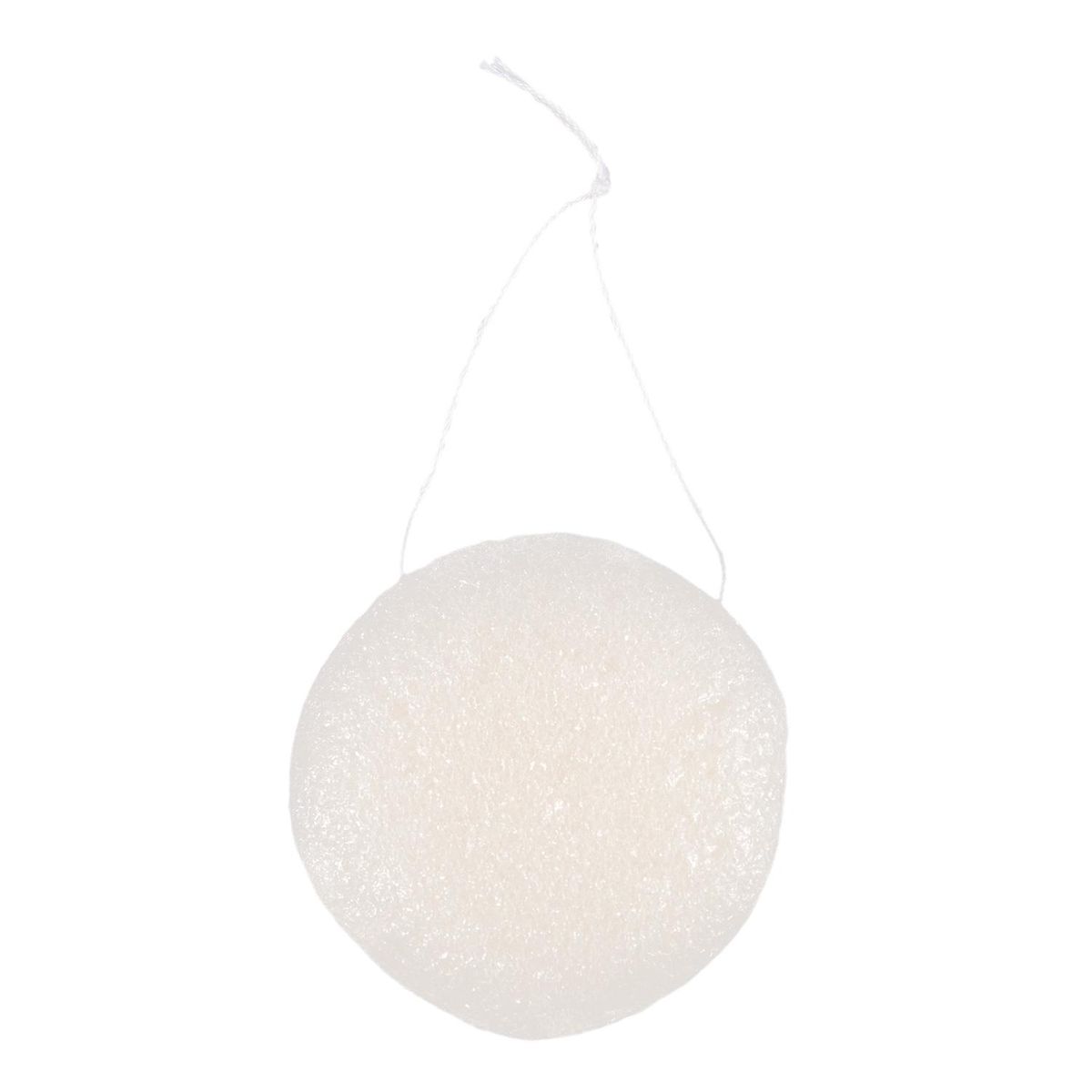 Konjac Jelly Fiber Face Makeup Wash Pad Cleaning Sponge-white