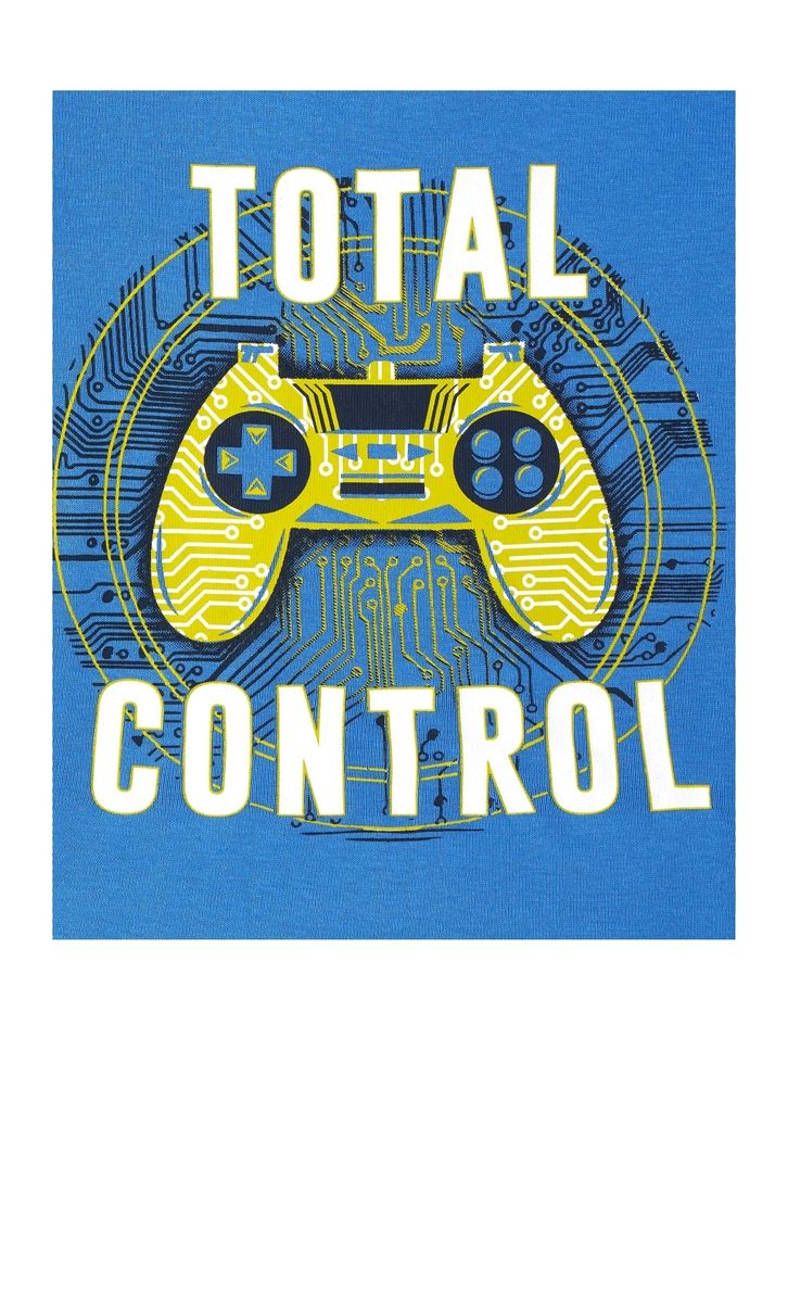 Boys Glow Video Game LongSleeve CottonSnug Pyjamas Sleepwear