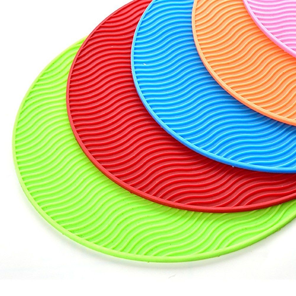 TPE Pot Holder Uniwit 6 PCS Trivet Mat Hot Pads Heat