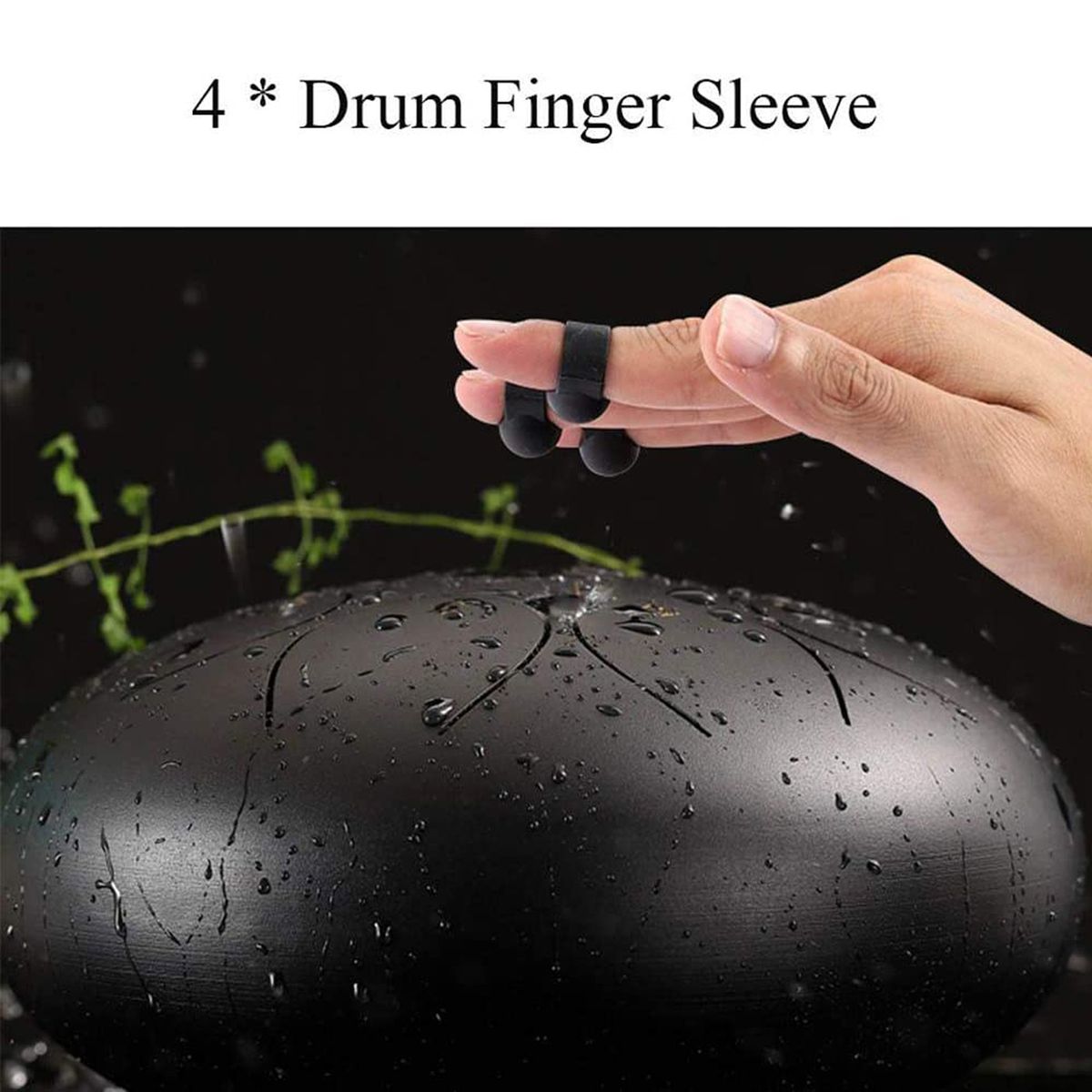 8pcs Steel Tongue Drum Playing Accessory Percussion Musical
