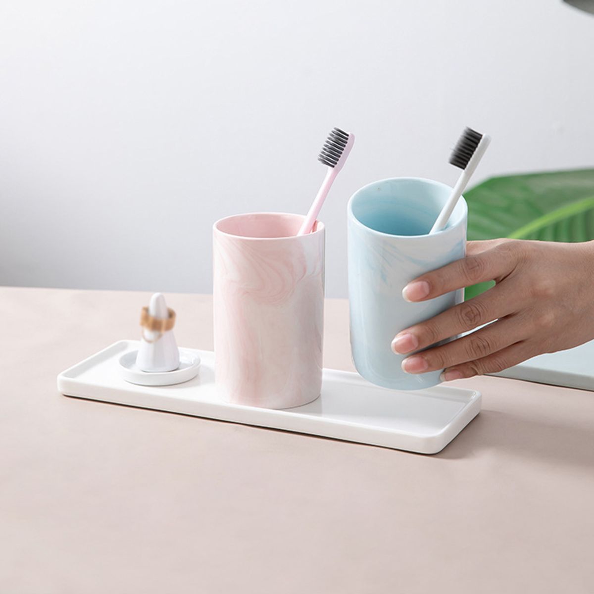 Diatom Mud Tooth Mug Tray Water Adsorbent Diatomite Cup