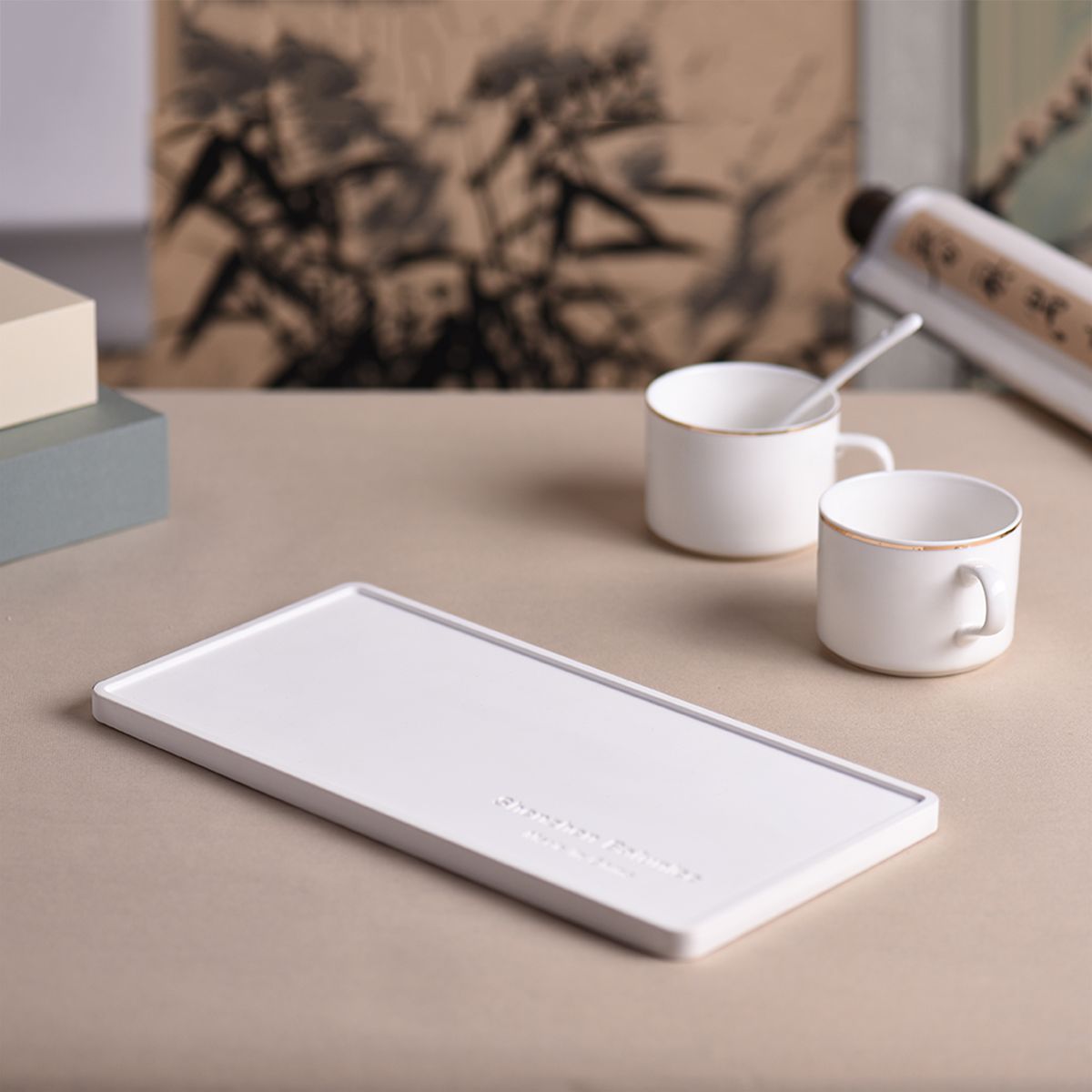 Diatom Mud Tooth Mug Tray Water Adsorbent Diatomite Cup
