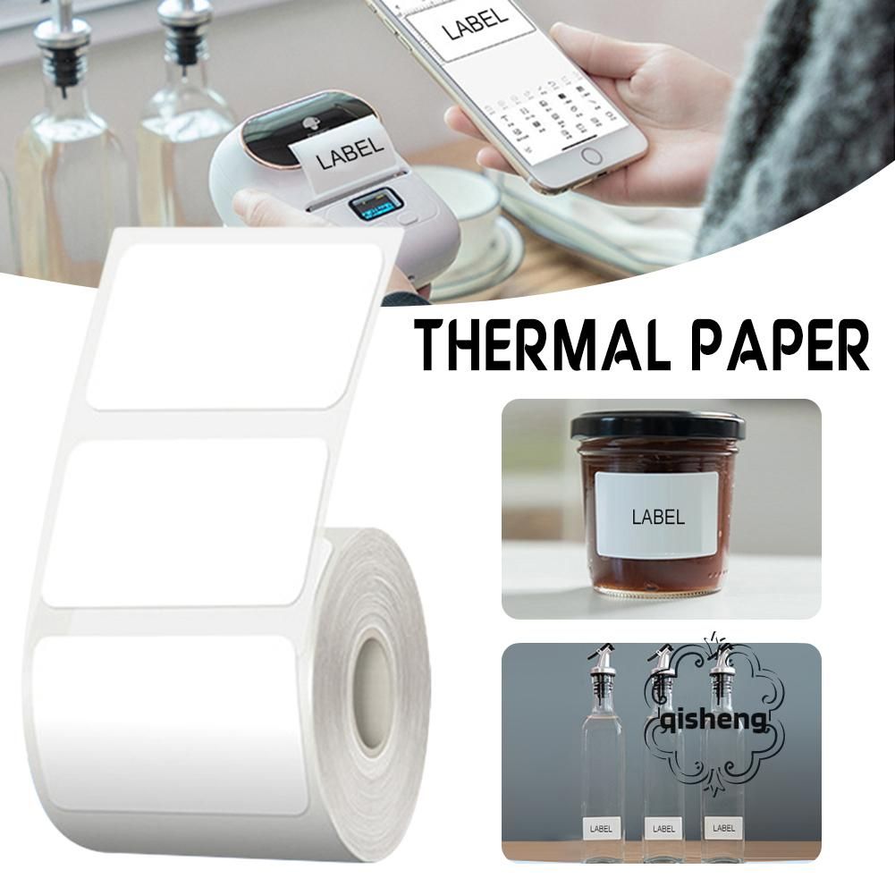Self-Adhesive Thermal Paper Roll Compact Mobile Printing