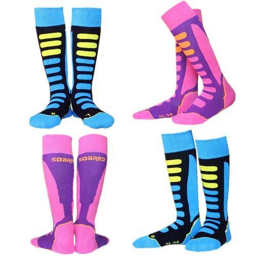 Soared Men Women Winter Warm Thermal Ski Socks Thick Cotton