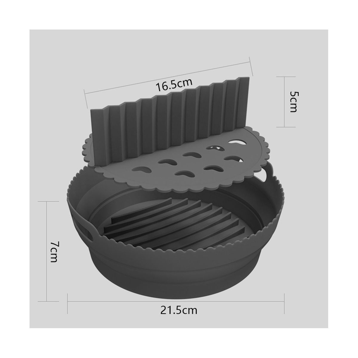 Air Fryer Liners 8.5 Inch for 5 to 8 Qt Reusable with