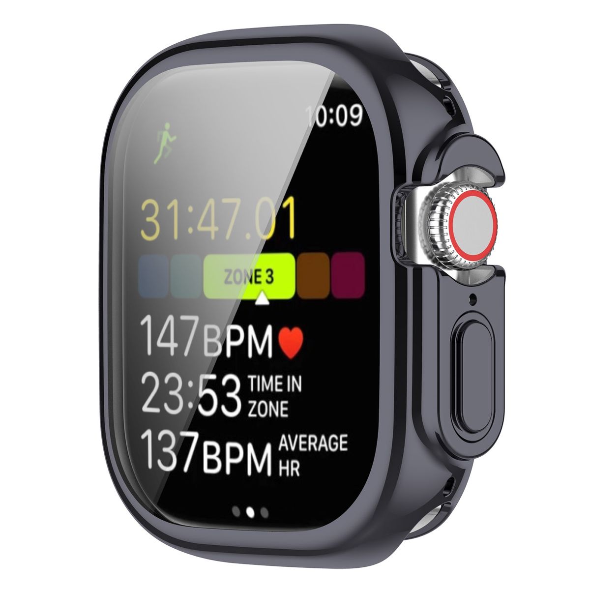 TPU Protective Case For Apple Watch Ultra 49mm(Gun Color)