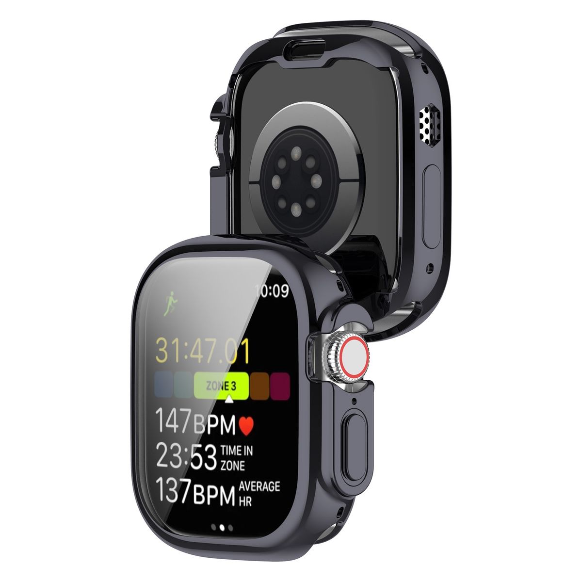 TPU Protective Case For Apple Watch Ultra 49mm(Gun Color)