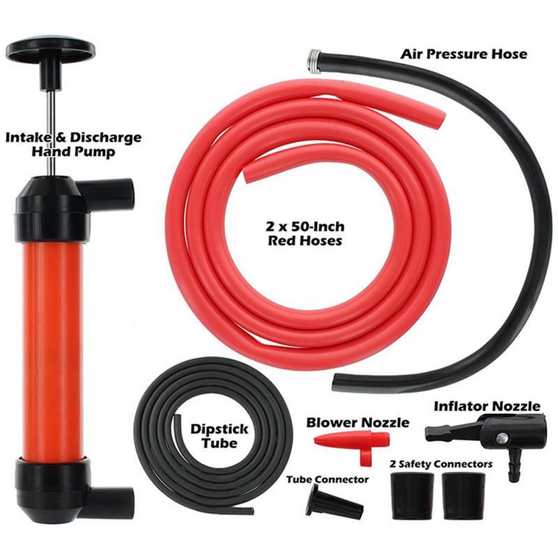 N SuckerTransfer Manual Hand Pump For Oil Liquid Water Transfer Pump Car-styling 1 Set