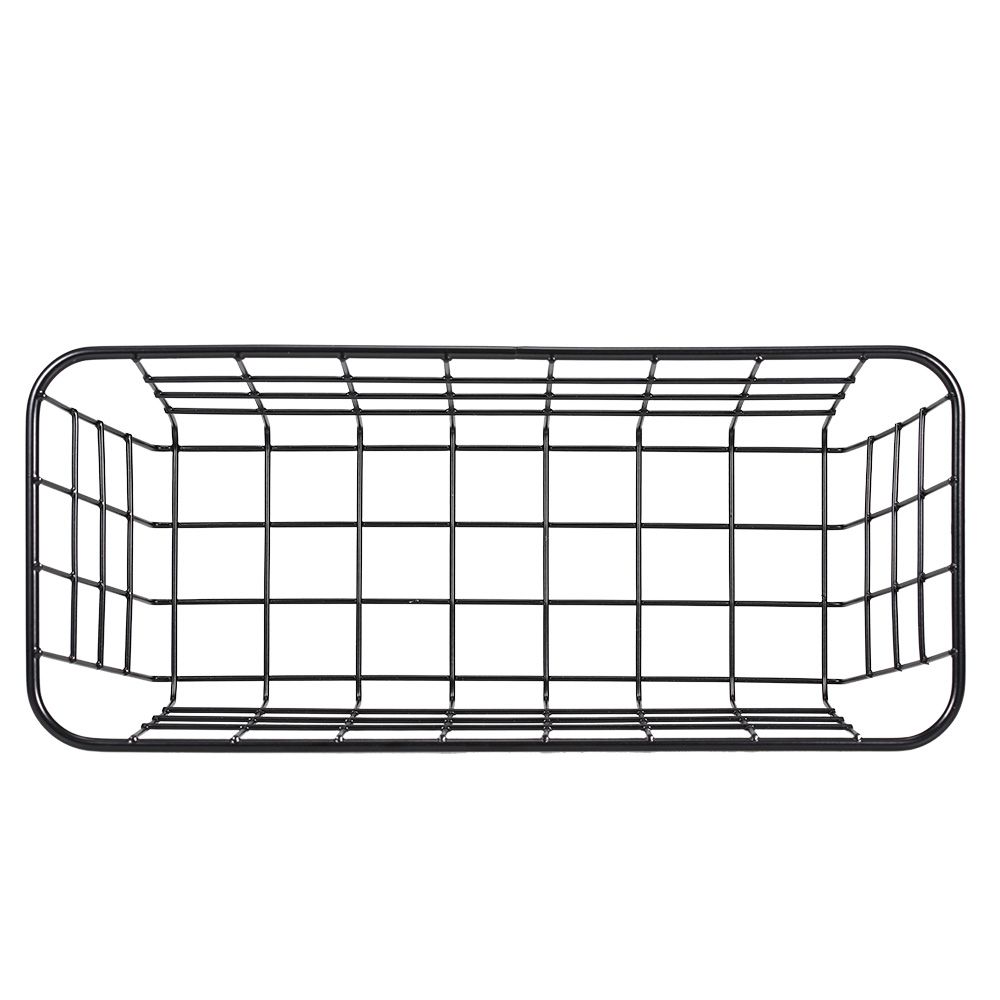 Iron Storage Basket Wall Mounted Storage Organizer Wire