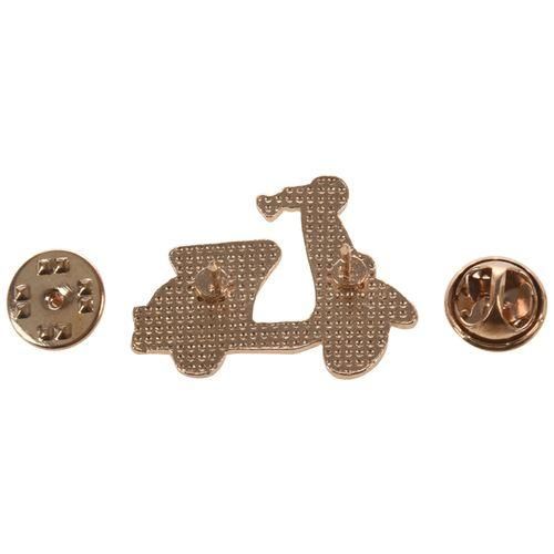 Cartoon Motorcycle Locomotive Brooch Pin Enamel Icon Pin