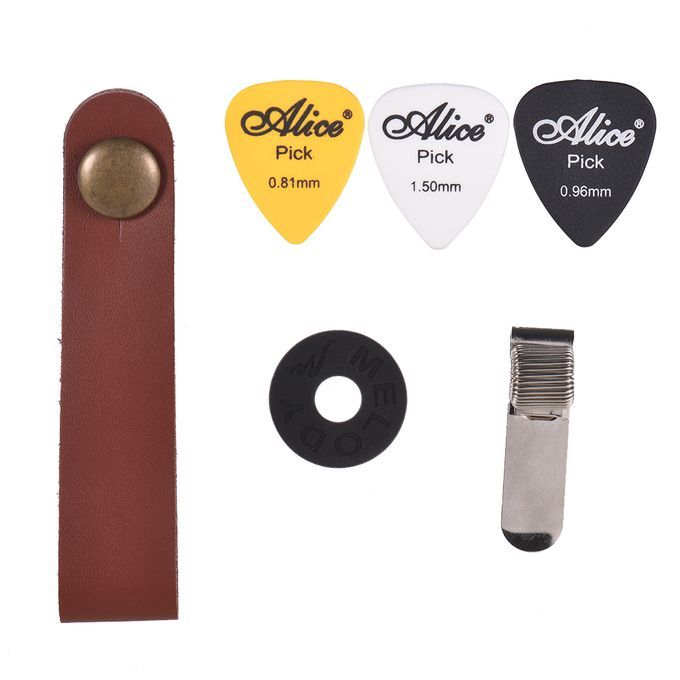 Guitar Accessory Kit Acoustic Guitar Neck Strap + Guitar