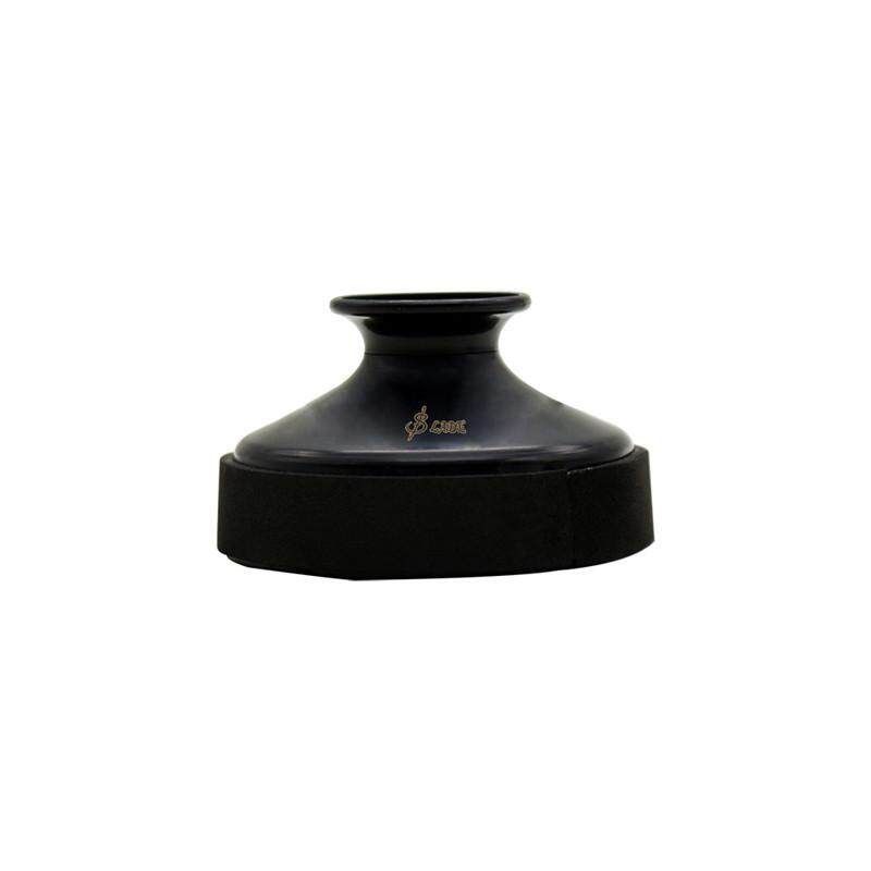 SLADE ABS Mute Muffler Saxophone Alto Sax Saxophone Professional Musical Instrument Parts Accessories Black (black)